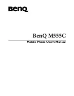 BenQ M555C User Manual preview