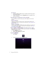 Предварительный просмотр 12 страницы BenQ M73 Series Operation Manual