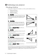 Предварительный просмотр 16 страницы BenQ Mainstream MP620c User Manual