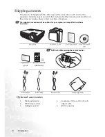 Preview for 12 page of BenQ Mainstream MP620p User Manual