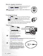 Preview for 32 page of BenQ Mainstream MP620p User Manual