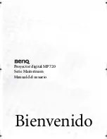 BenQ Mainstream MP720 (Spanish) Manual Del Usuario предпросмотр