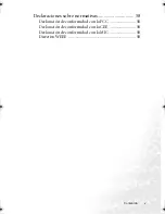 Preview for 5 page of BenQ Mainstream MP720 (Spanish) Manual Del Usuario