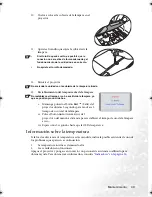 Preview for 55 page of BenQ Mainstream MP720 (Spanish) Manual Del Usuario