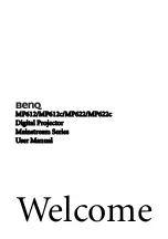 BenQ Mainstream Series User Manual предпросмотр