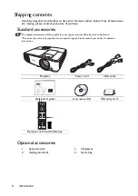 Предварительный просмотр 8 страницы BenQ MH520H User Manual