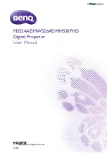 BenQ MH530FHD User Manual предпросмотр