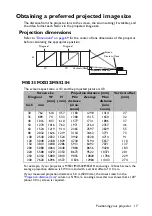 Предварительный просмотр 17 страницы BenQ MH534 User Manual