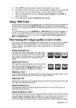 Preview for 37 page of BenQ MH534 User Manual