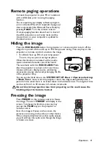 Preview for 41 page of BenQ MH534 User Manual