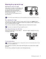 Preview for 17 page of BenQ MH733 User Manual