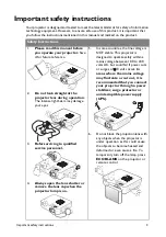Preview for 3 page of BenQ MH740 User Manual