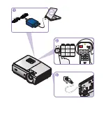 Предварительный просмотр 10 страницы BenQ MH74I Quick Start Manual