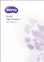 BenQ MH750 User Manual preview