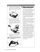 Preview for 8 page of BenQ MP511 - SVGA DLP Projector User Manual