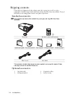 Предварительный просмотр 10 страницы BenQ MP511 - SVGA DLP Projector User Manual