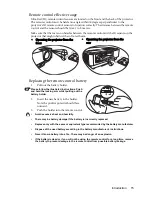 Предварительный просмотр 15 страницы BenQ MP511 - SVGA DLP Projector User Manual