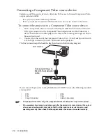 Предварительный просмотр 22 страницы BenQ MP511 - SVGA DLP Projector User Manual