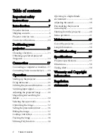 Preview for 2 page of BenQ MP512 - SVGA DLP Projector User Manual