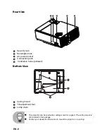 Предварительный просмотр 8 страницы BenQ MP523 User Manual