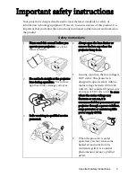 Preview for 3 page of BenQ MP524 User Manual
