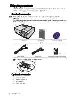 Preview for 8 page of BenQ MP524 User Manual