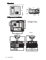 Предварительный просмотр 54 страницы BenQ MP524 User Manual