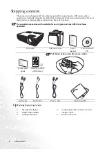 Предварительный просмотр 12 страницы BenQ MP610 - SVGA DLP Projector User Manual