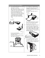 Предварительный просмотр 5 страницы BenQ MP722 - XGA DLP Projector User Manual