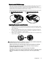 Предварительный просмотр 13 страницы BenQ MP722 - XGA DLP Projector User Manual