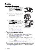 Preview for 26 page of BenQ MP722 - XGA DLP Projector User Manual