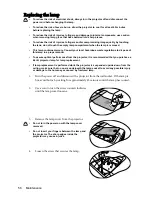 Preview for 56 page of BenQ MP722 - XGA DLP Projector User Manual