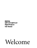 Preview for 1 page of BenQ MP722ST User Manual