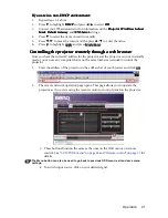 Предварительный просмотр 41 страницы BenQ MP722ST User Manual