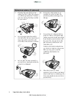 Preview for 4 page of BenQ MP776 - XGA DLP Projector User Manual