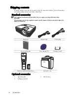 Preview for 8 page of BenQ MP77& User Manual