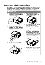 Preview for 3 page of BenQ MP780 ST User Manual