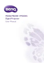 BenQ MS3081+ User Manual preview