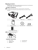 Предварительный просмотр 8 страницы BenQ MS502 User Manual