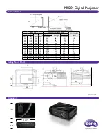 Preview for 2 page of BenQ MS504 Limited Warranty