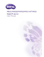 BenQ MS511H User Manual preview