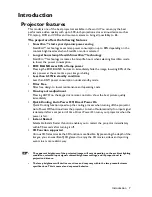 Preview for 7 page of BenQ MS511H User Manual