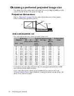 Preview for 16 page of BenQ MS511H User Manual