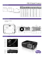 Preview for 2 page of BenQ MS513 Specifications