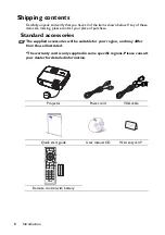 Preview for 8 page of BenQ MS524E User Manual