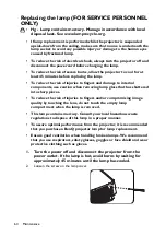 Preview for 64 page of BenQ MS524E User Manual