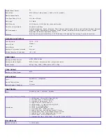 Preview for 2 page of BenQ MS613ST Specifications