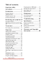 Preview for 2 page of BenQ MS616ST User Manual