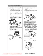 Preview for 5 page of BenQ MS616ST User Manual