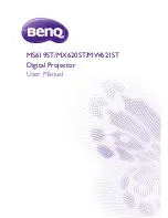 BenQ MS619ST User Manual preview